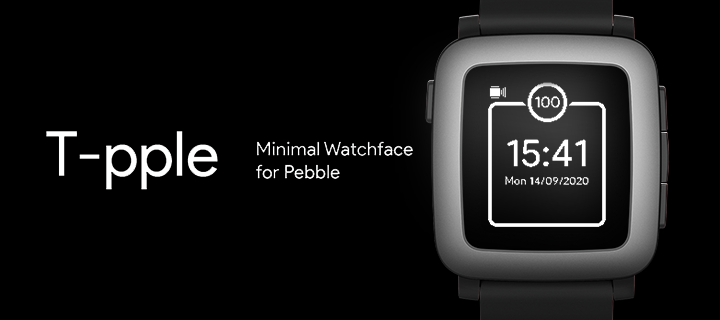 Banner for T-pple Pebble watchface